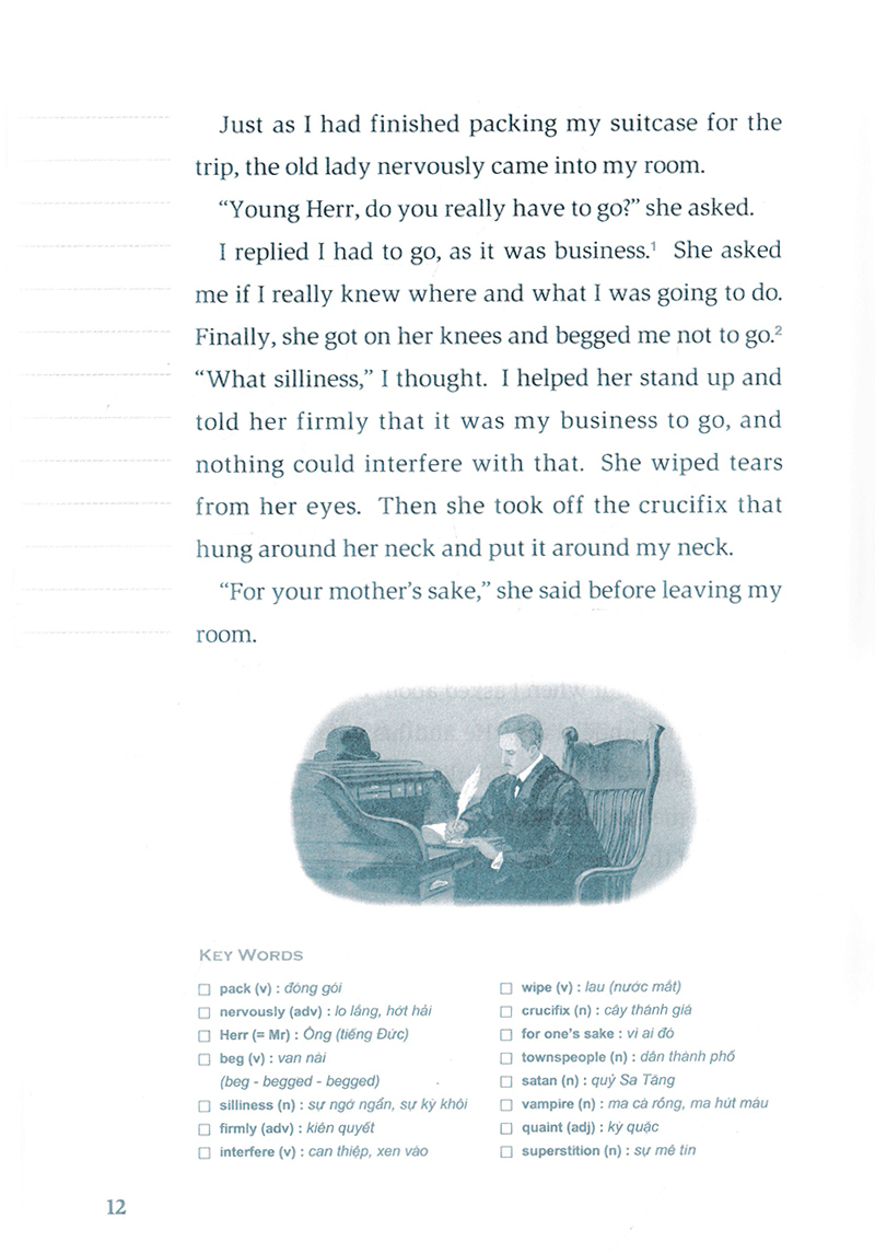 happy reader - dracula - bá tước dracula kèm cd - Ảnh 19