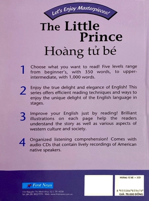 happy reader - hoàng tử bé (kèm 2 cd) - Ảnh 6