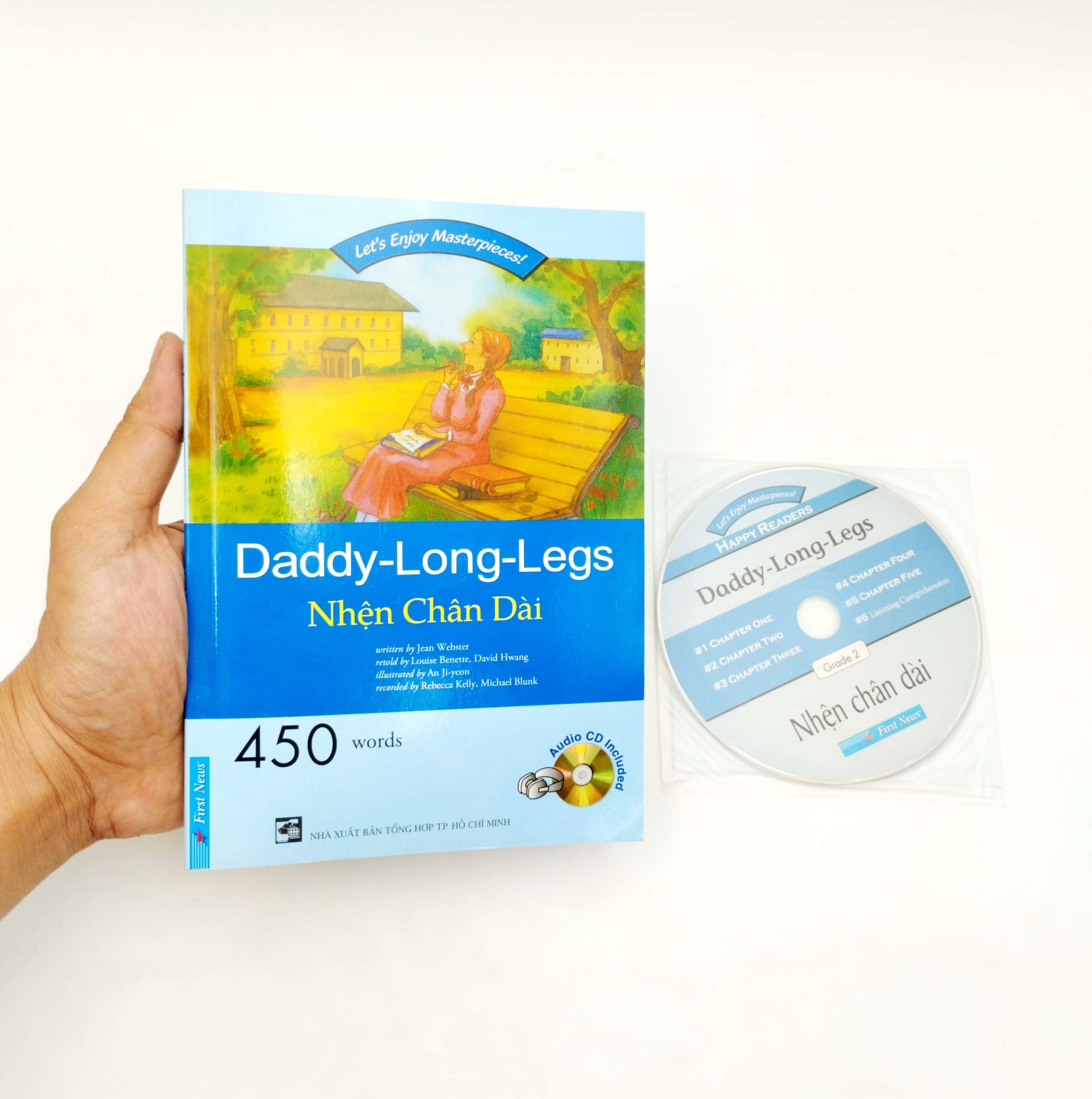 happy reader - nhện chân dài (kèm 1cd) - tái bản - Ảnh 8