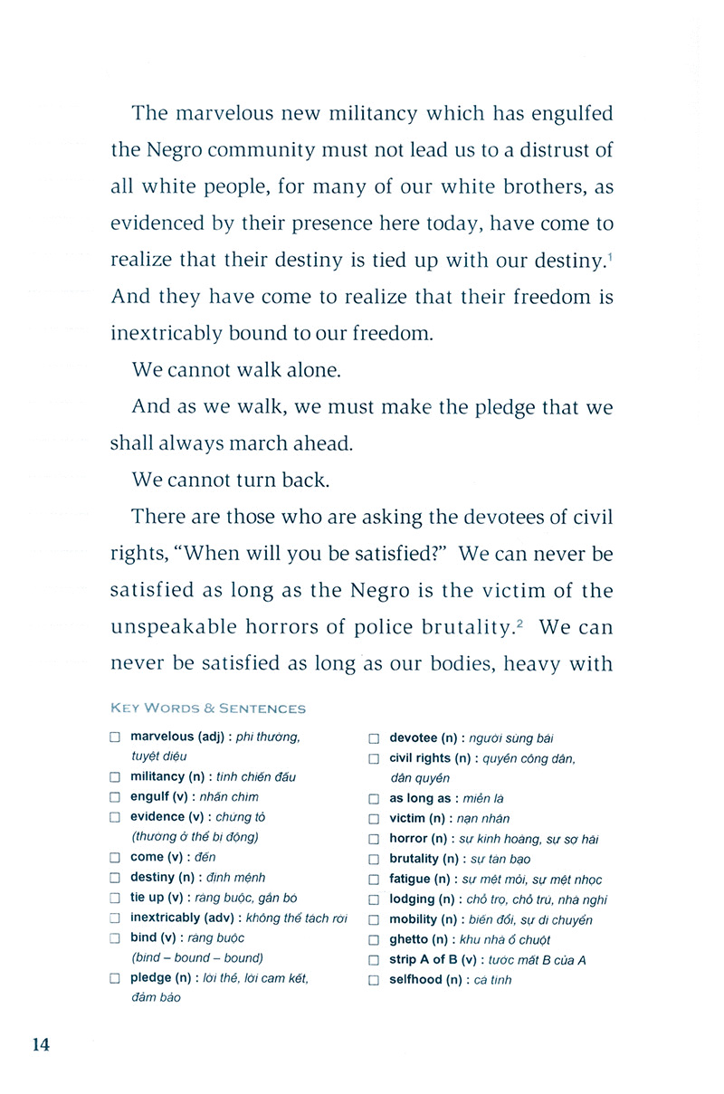 happy reader - những bài diễn văn nổi tiếng thế giới (tái bản) - Ảnh 11