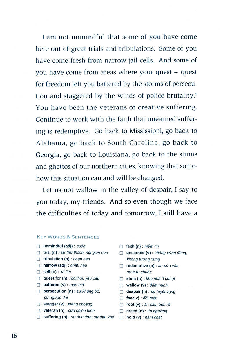 happy reader - những bài diễn văn nổi tiếng thế giới (tái bản) - Ảnh 13