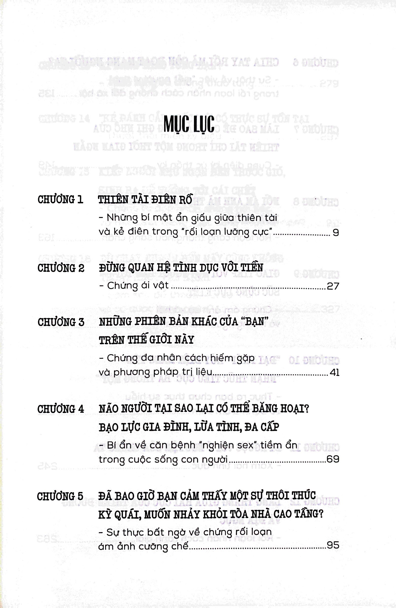 hardcore psychology - con quái vật trong tâm trí - những ca bệnh tâm lý oái oăm - Ảnh 3