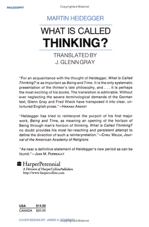 harper perennial modern thought - what is called thinking? - Ảnh 8