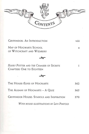 harry potter and the chamber of secrets – gryffindor edition (hardback) - Ảnh 3