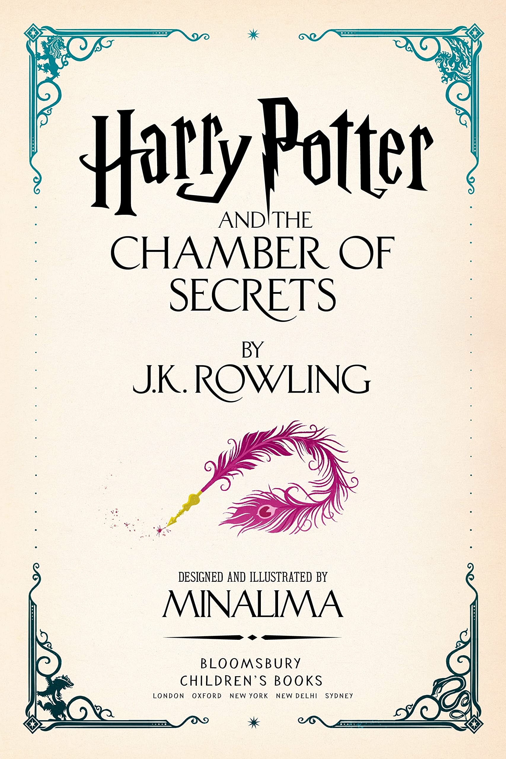 Harry Potter And The Chamber Of Secrets - Minalima Edition - Ảnh 3