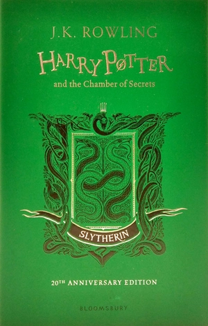 harry potter and the chamber of secrets – slytherin edition (hardback) - Ảnh 2