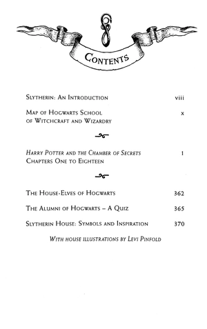 harry potter and the chamber of secrets – slytherin edition (hardback) - Ảnh 3