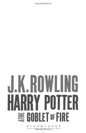 harry potter and the goblet of fire (hardback) - Ảnh 4