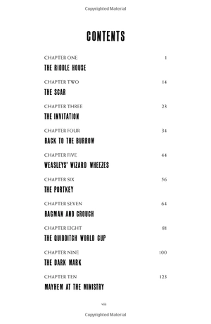 harry potter and the goblet of fire (hardback) - Ảnh 5