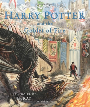 harry potter and the goblet of fire illustrated edition - Ảnh 2