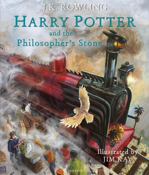 harry potter and the philosopher's stone - illustrated uk edition - Ảnh 3