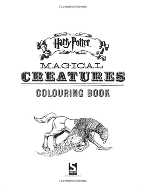 harry potter magical creatures colouring book 2 - Ảnh 3