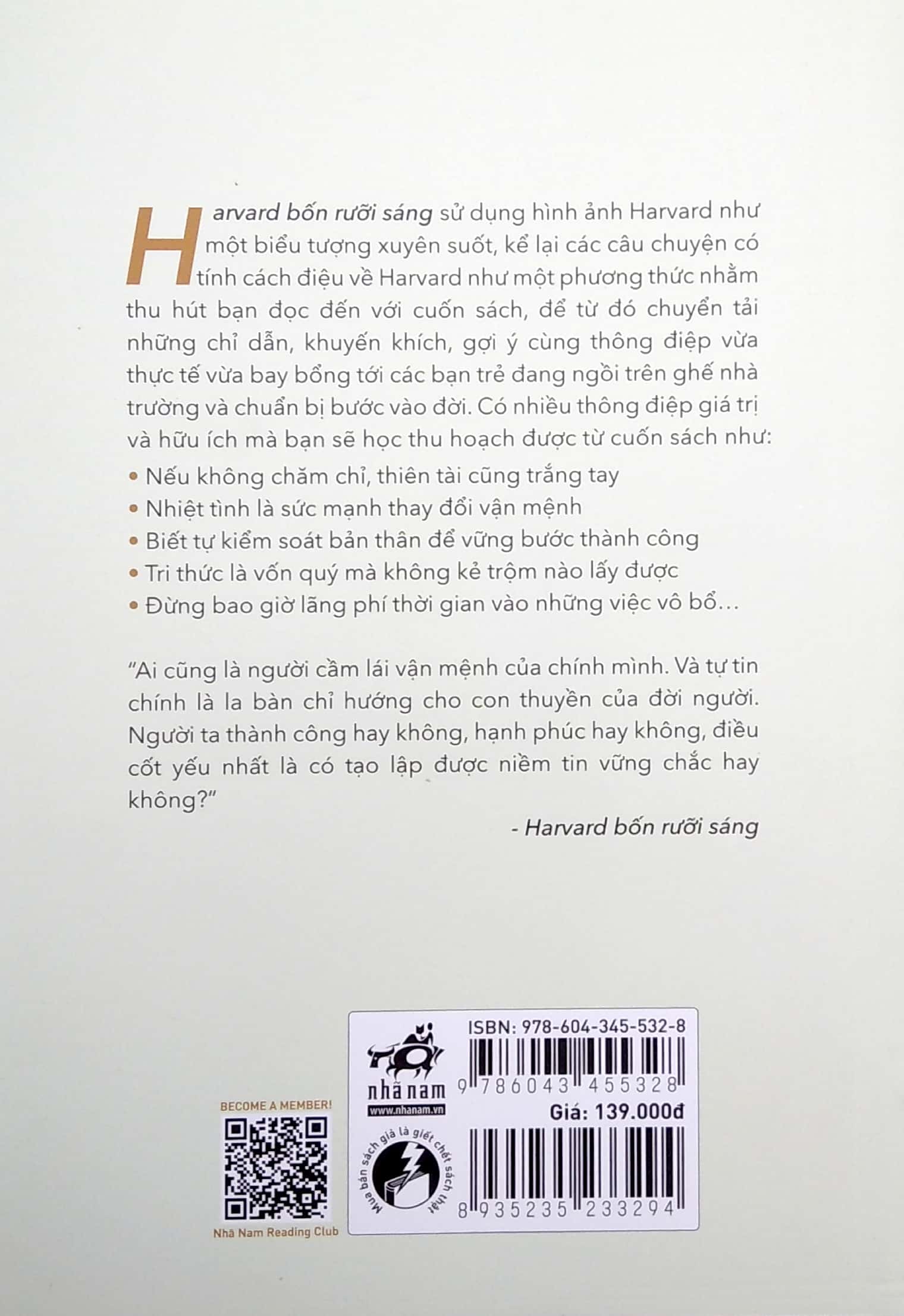 harvard bốn rưỡi sáng - bí kíp thành công của harvard dành cho bạn trẻ - Ảnh 6