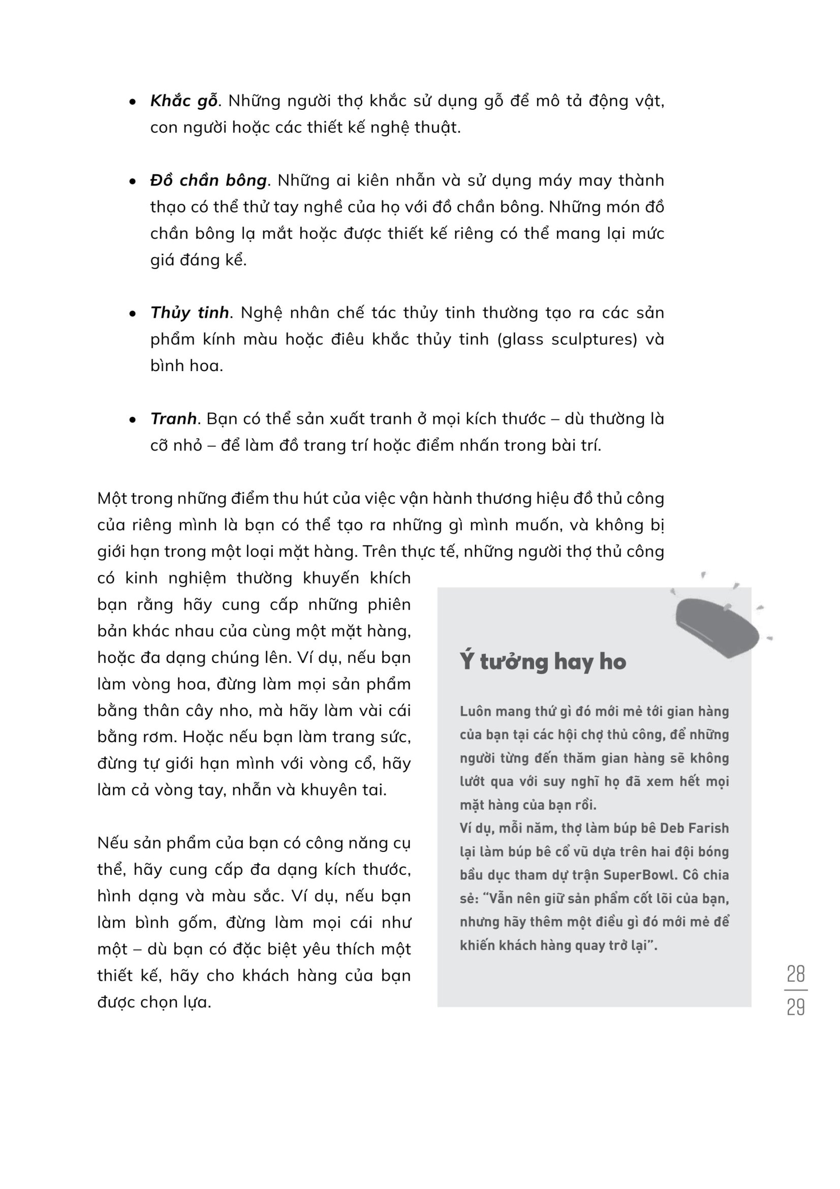 hashtag no.6 craft - khởi sự kinh doanh sản phẩm thủ công - Ảnh 16