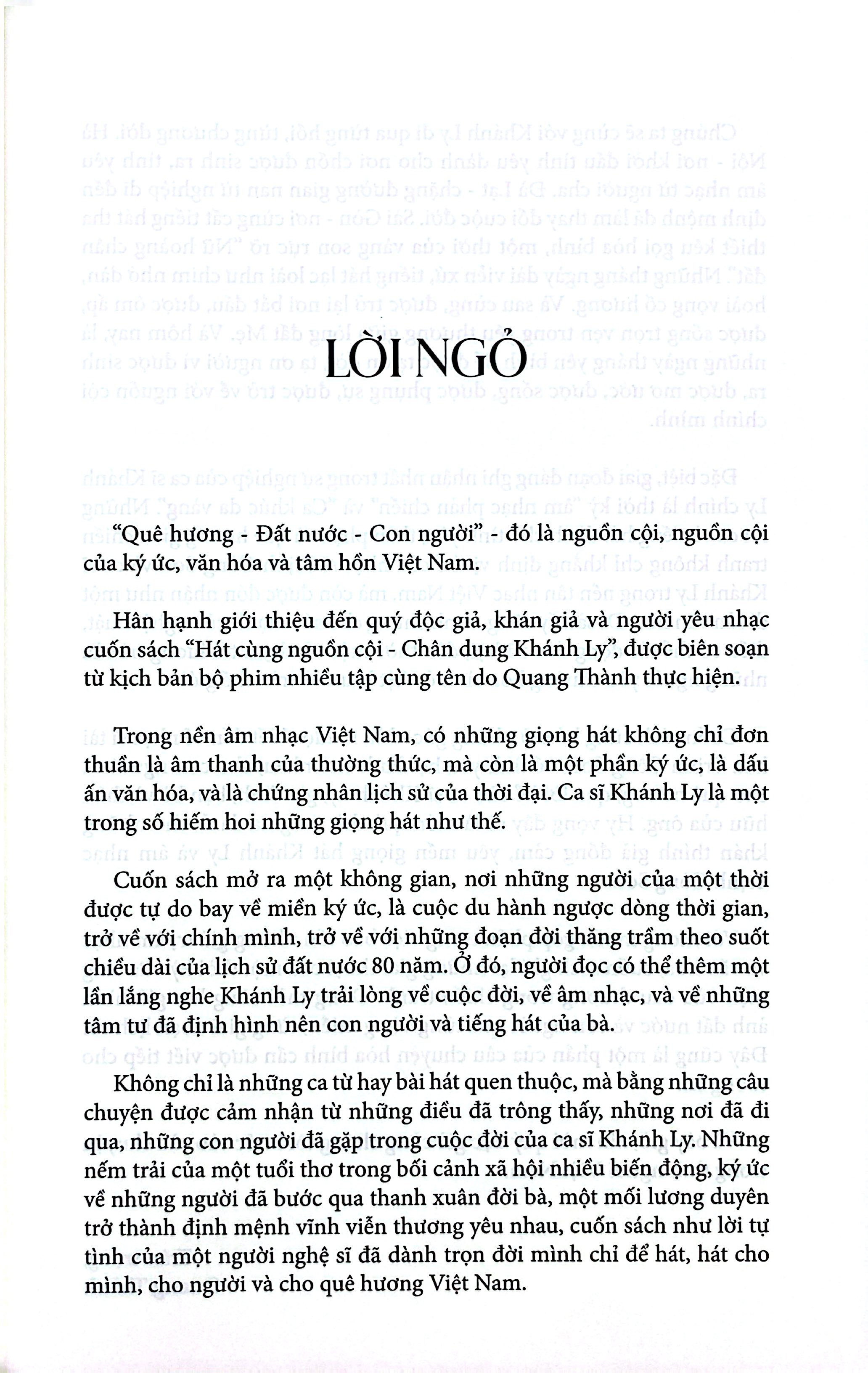 Hát Cùng Nguồn Cội - Chân Dung Khánh Ly - Ảnh 4