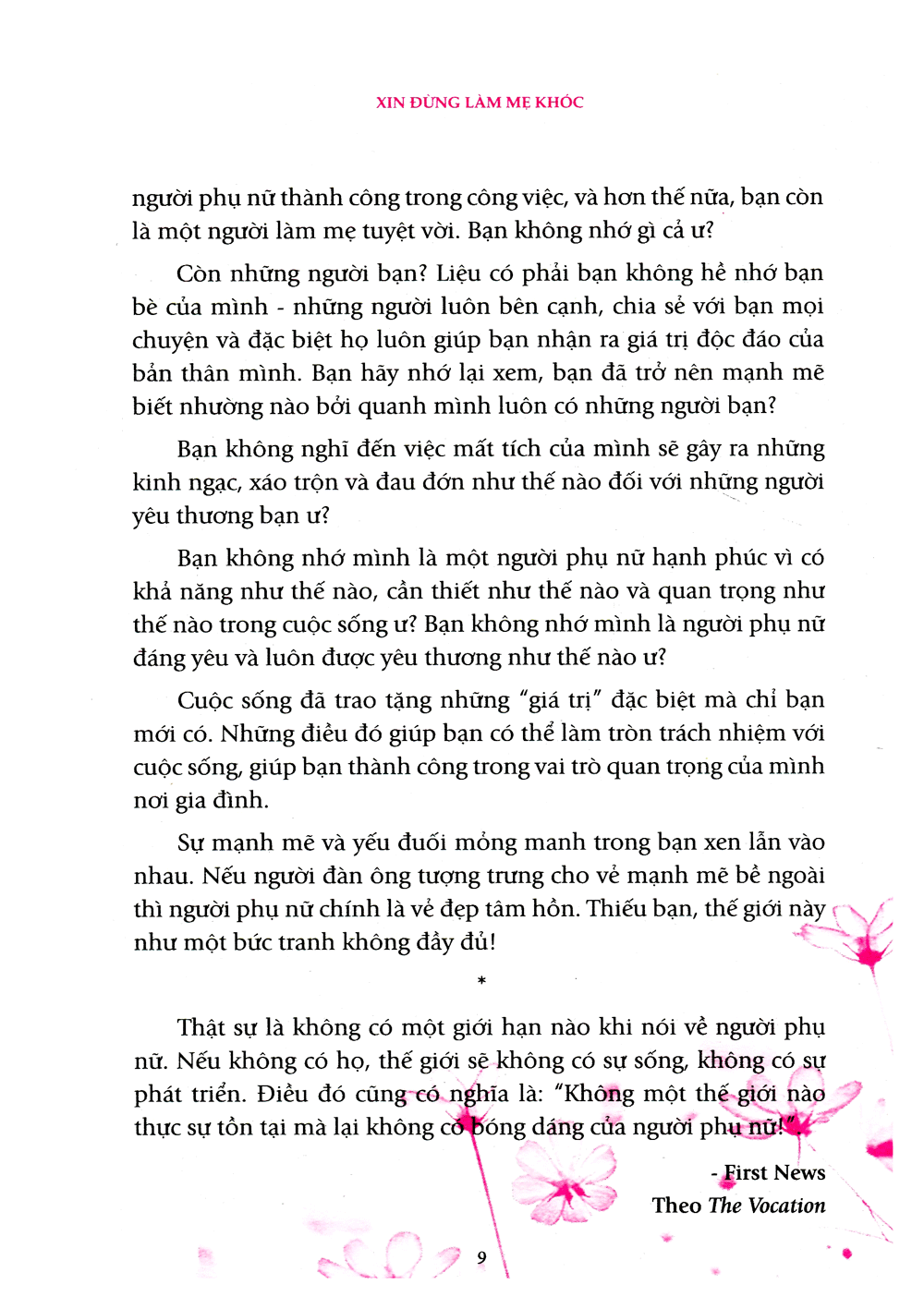 hạt giống tâm hồn - xin đừng làm mẹ khóc (tái bản) - Ảnh 5
