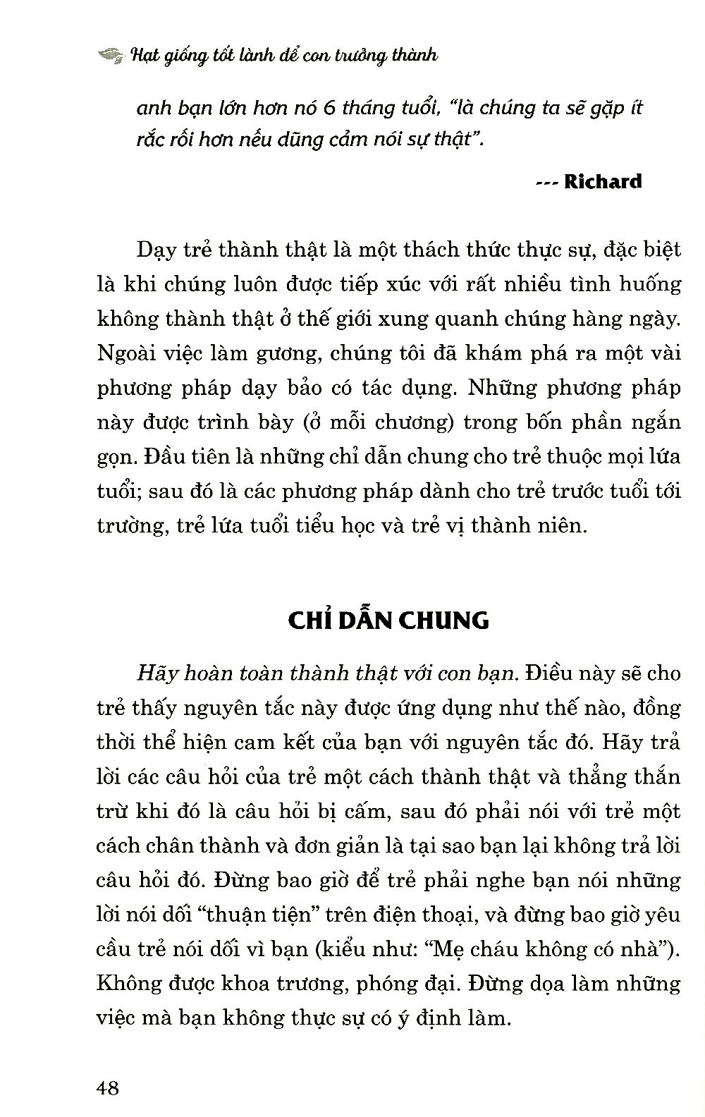 hạt giống tốt lành để con trưởng thành - Ảnh 7