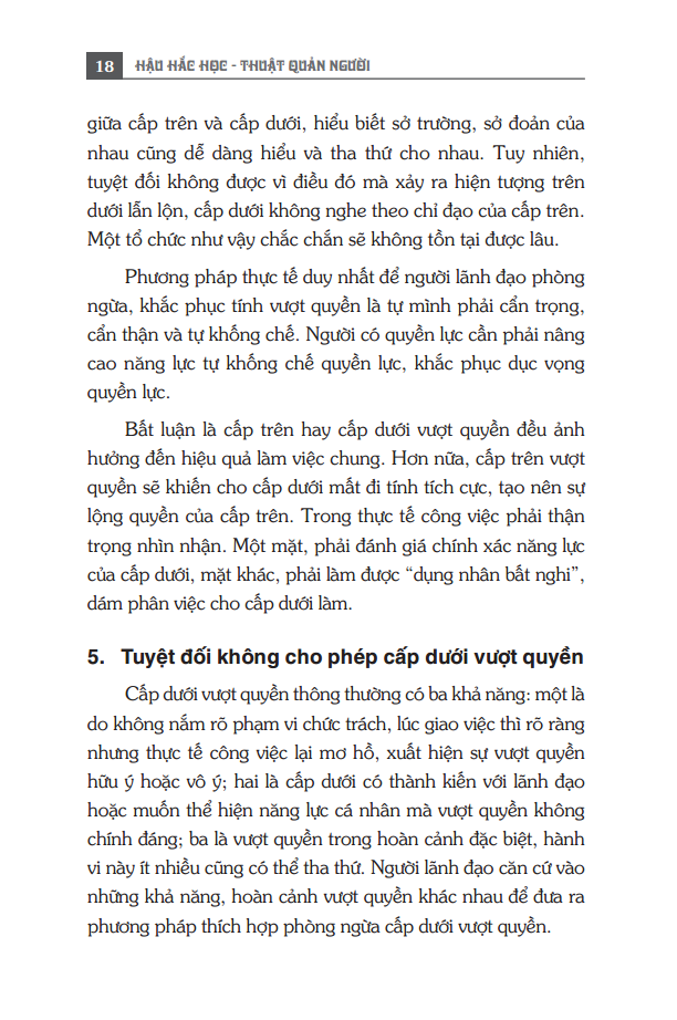 hậu hắc học - thuật quản người (tái bản) - Ảnh 14