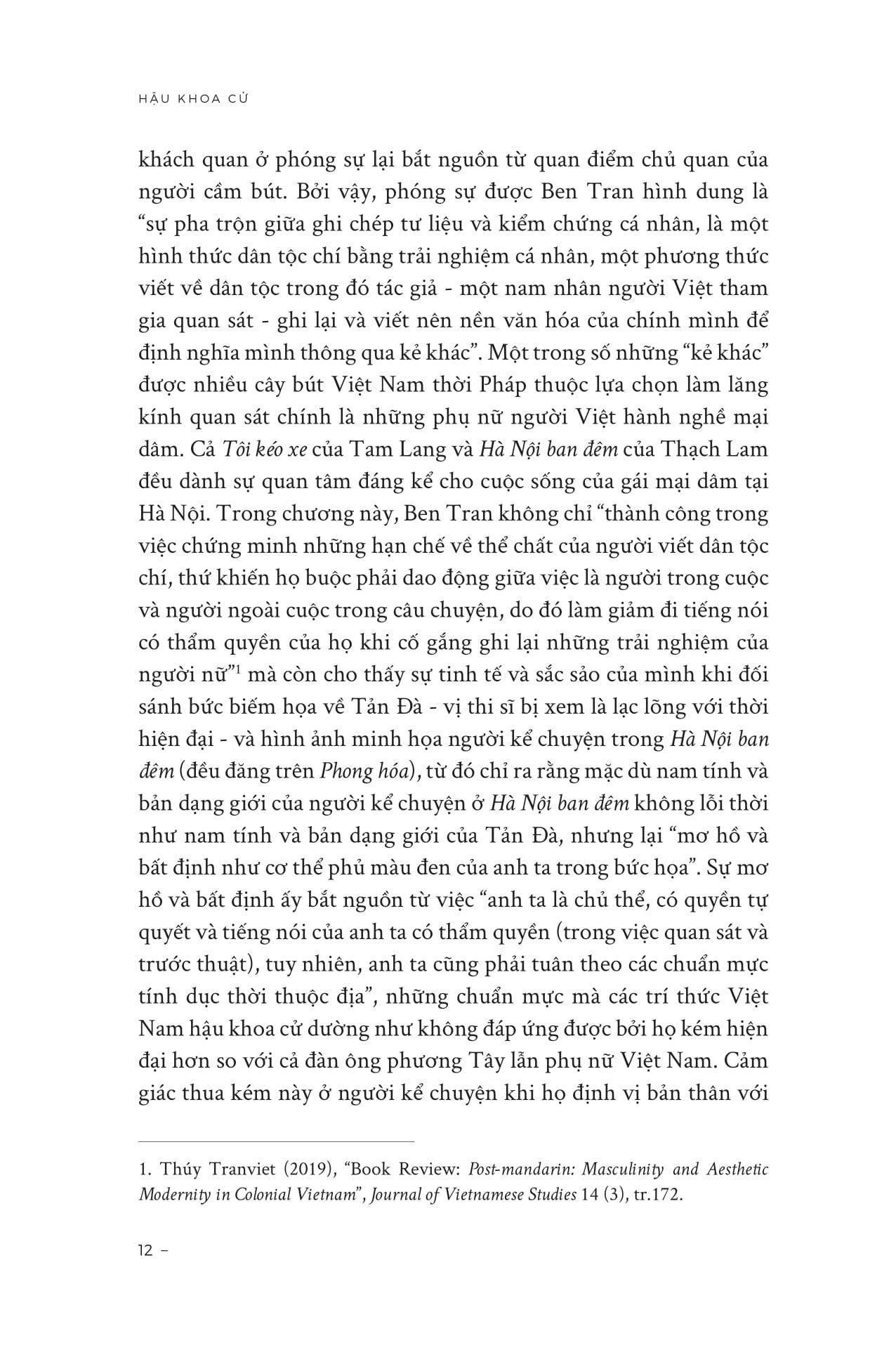 Hậu Khoa Cử - Nam Tính Và Thẩm Mỹ Hiện Đại Ở Việt Nam Thời Thuộc Địa - Ảnh 11