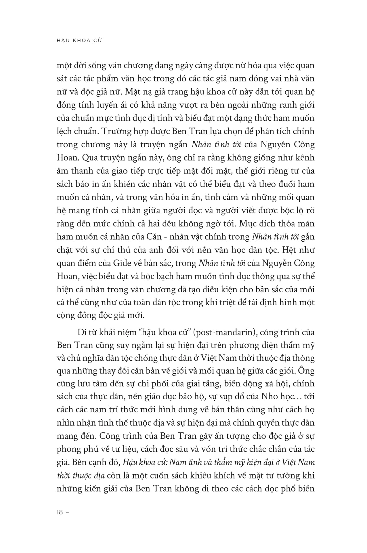 Hậu Khoa Cử - Nam Tính Và Thẩm Mỹ Hiện Đại Ở Việt Nam Thời Thuộc Địa - Ảnh 17