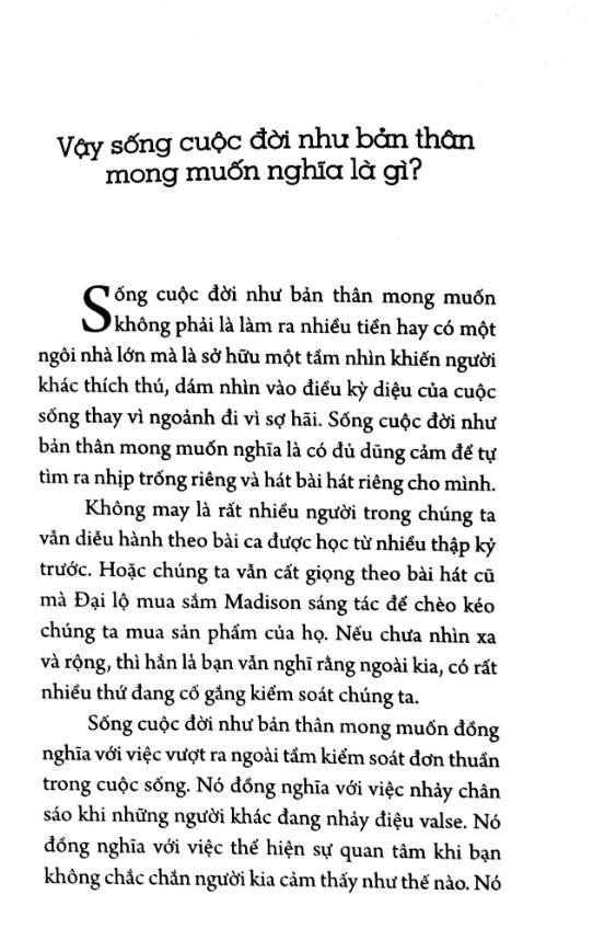 hãy sống cuộc đời như bạn muốn (tái bản) - Ảnh 8