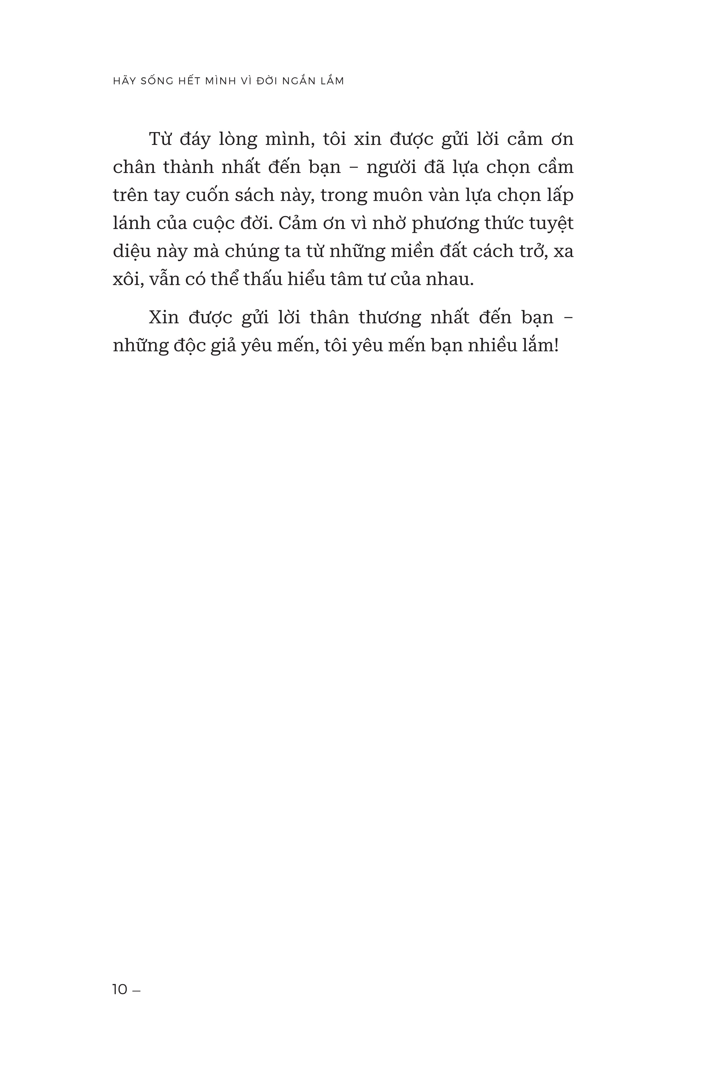 hãy sống hết mình vì đời ngắn lắm - life is short, make it count - Ảnh 8