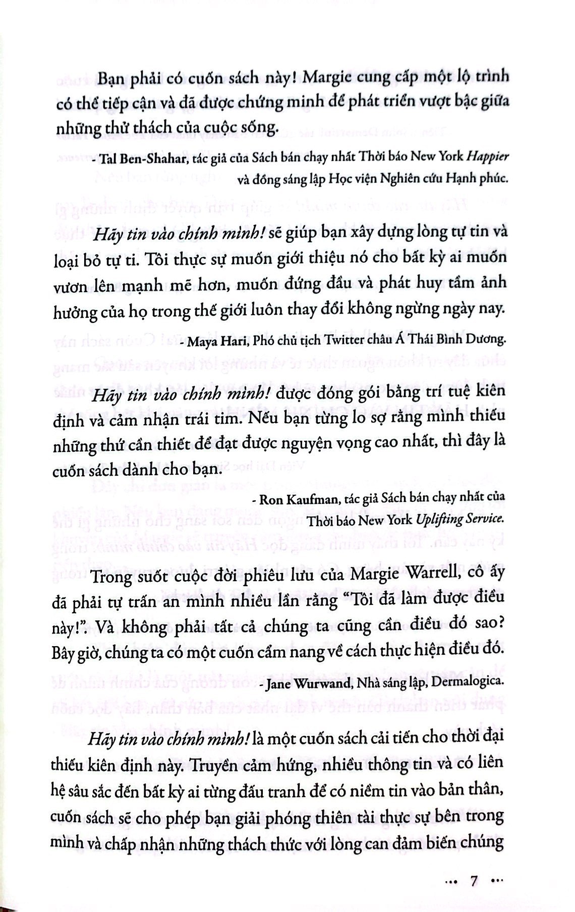hãy tin vào chính mình! - sức mạnh thay đổi cuộc đời từ việc tin tưởng bản thân - Ảnh 6