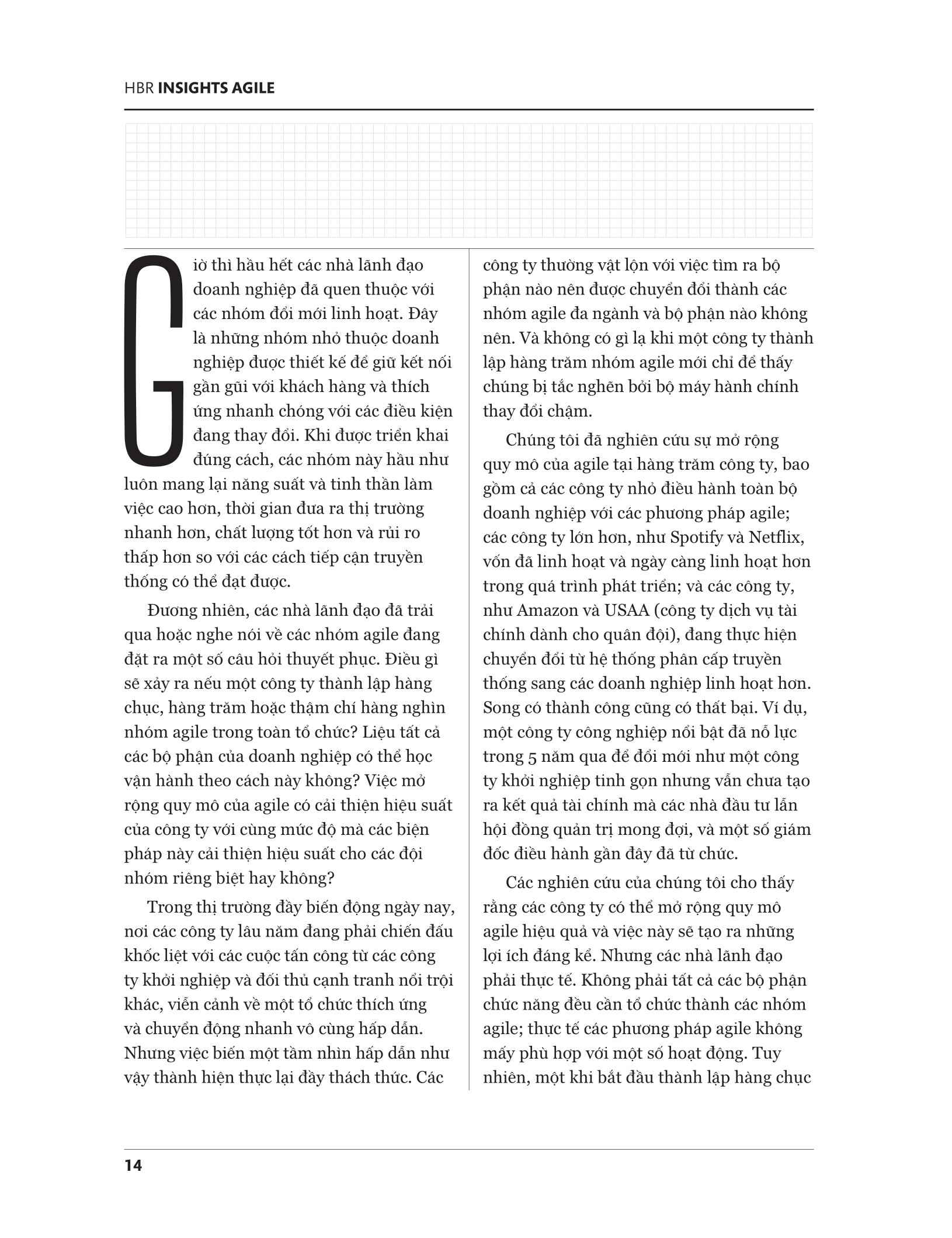 hbr - agile - tư duy linh hoạt, thích ứng nhanh chóng - Ảnh 22