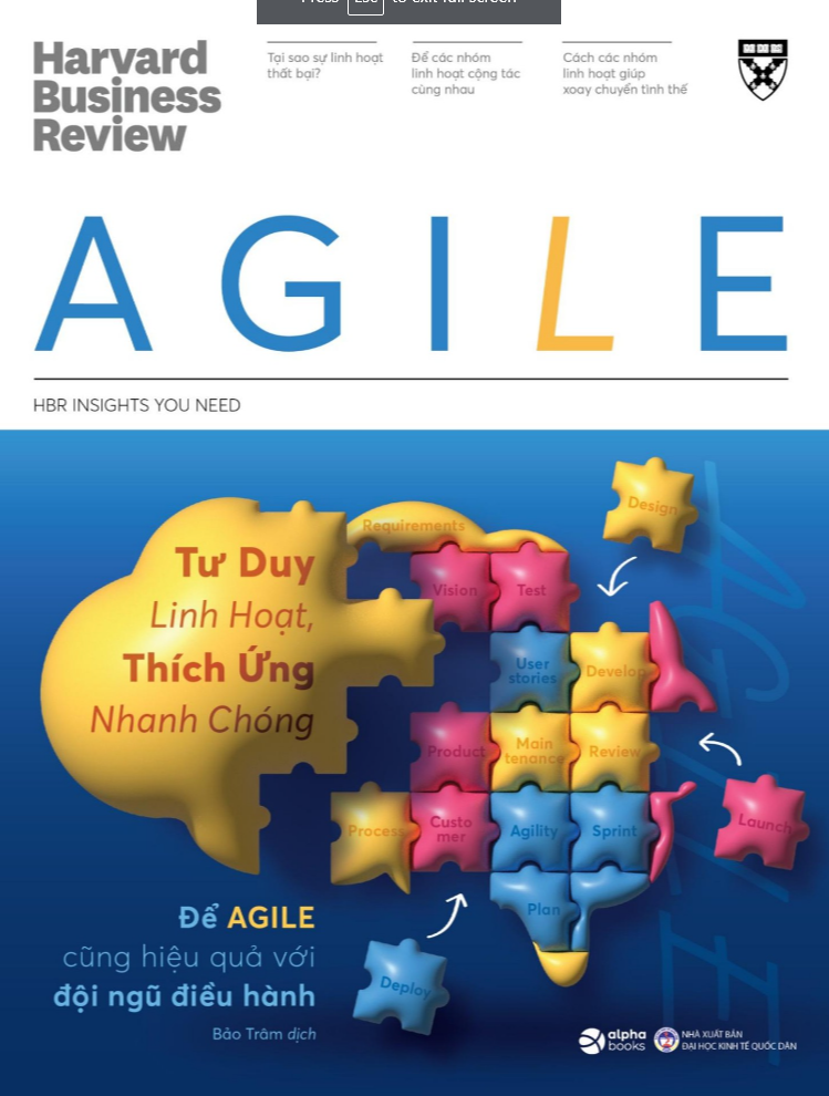 hbr - agile - tư duy linh hoạt, thích ứng nhanh chóng - Ảnh 3