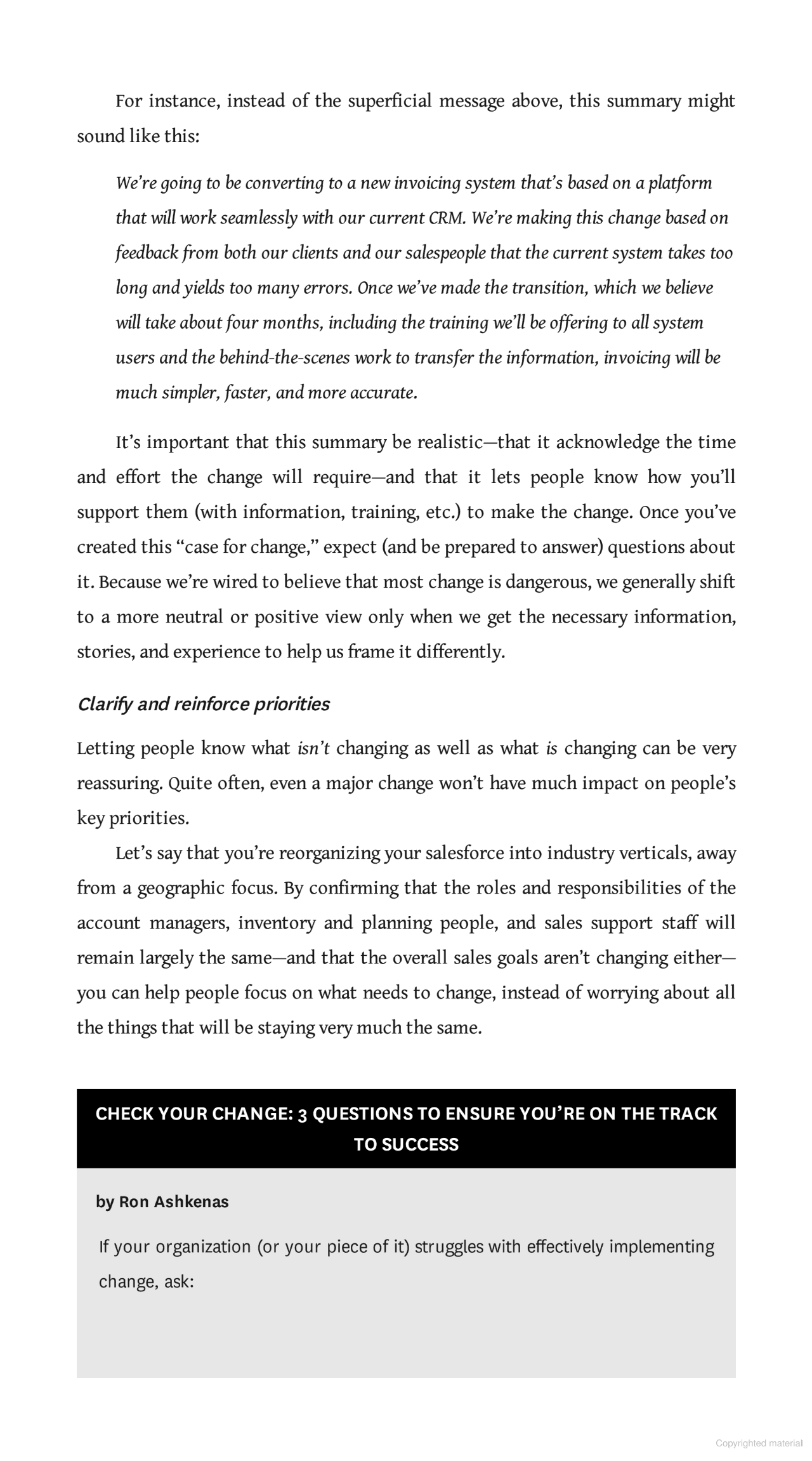 HBR Guide to Leading Through Change - Ảnh 6