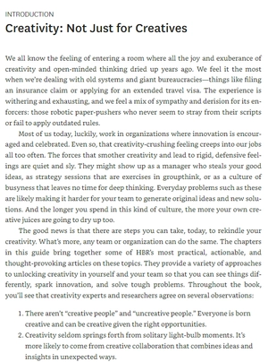 hbr guide to unlocking creativity (hbr guide) - Ảnh 4