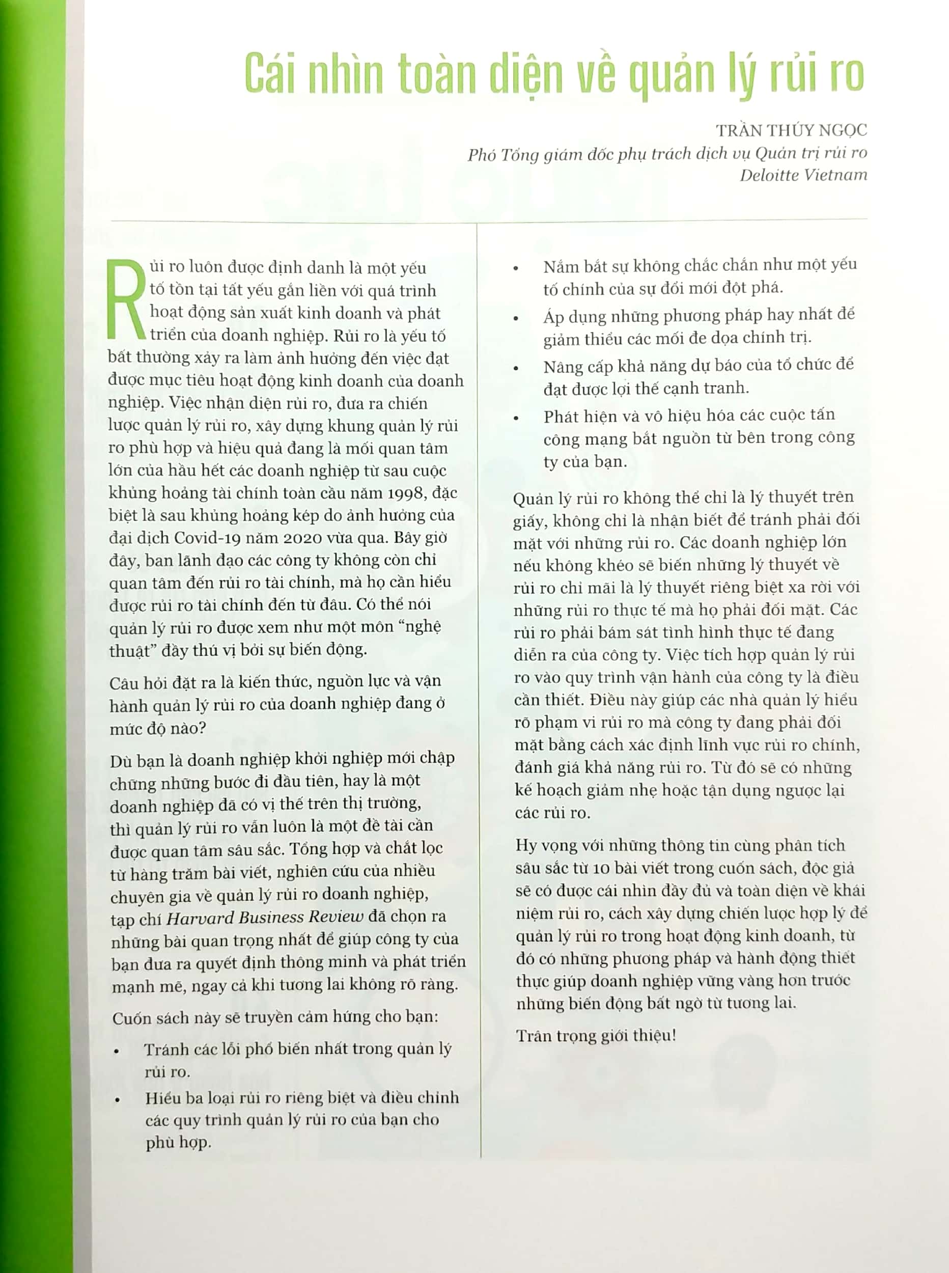 hbr onpoint 2021: quản lý rủi ro (tái bản 2022) - Ảnh 4