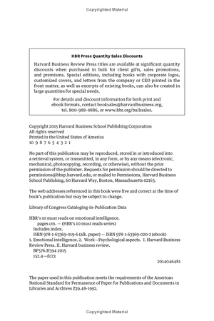 hbr's 10 must reads on emotional intelligence (with featured article "what makes a leader?" by danie - Ảnh 5