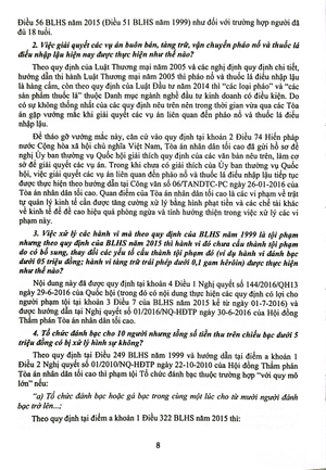 hệ thống án lệ và các giải đáp vướng mắc trong nghiệp vụ xét xử của tòa án nhân dân tối cao từ năm 2016 đến nay - Ảnh 5