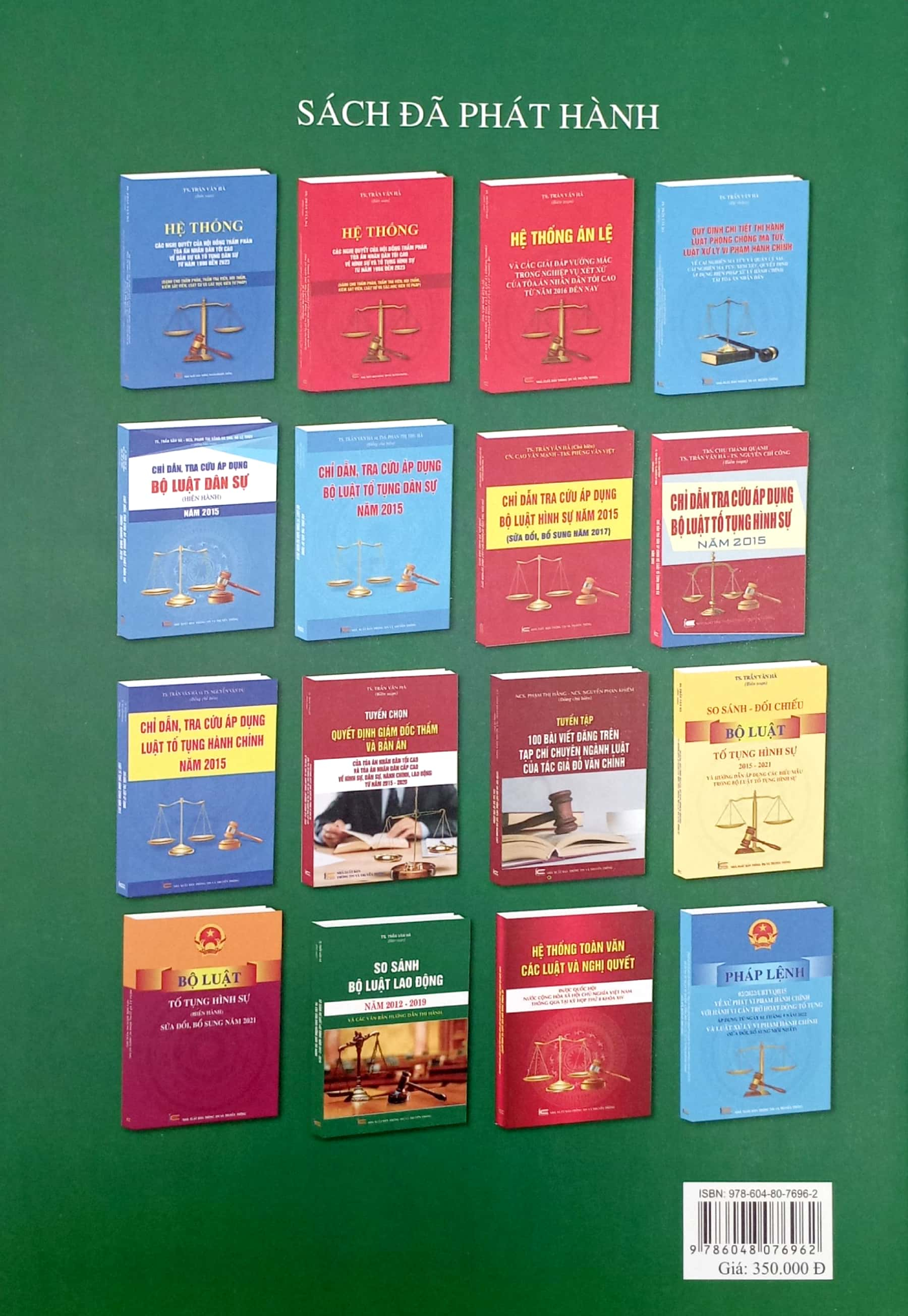 hệ thống các nghị quyết của hội đồng thẩm phán tòa án nhân dân tối cao về hành chính, kinh tế-thương mại và hôn nhân gia đình từ năm 2000 đến 2023 (dành cho phẩm phán, thẩm tra viên, hội thẩm, kiểm soát viên, luật sự và các học viên tư pháp) - Ảnh 6