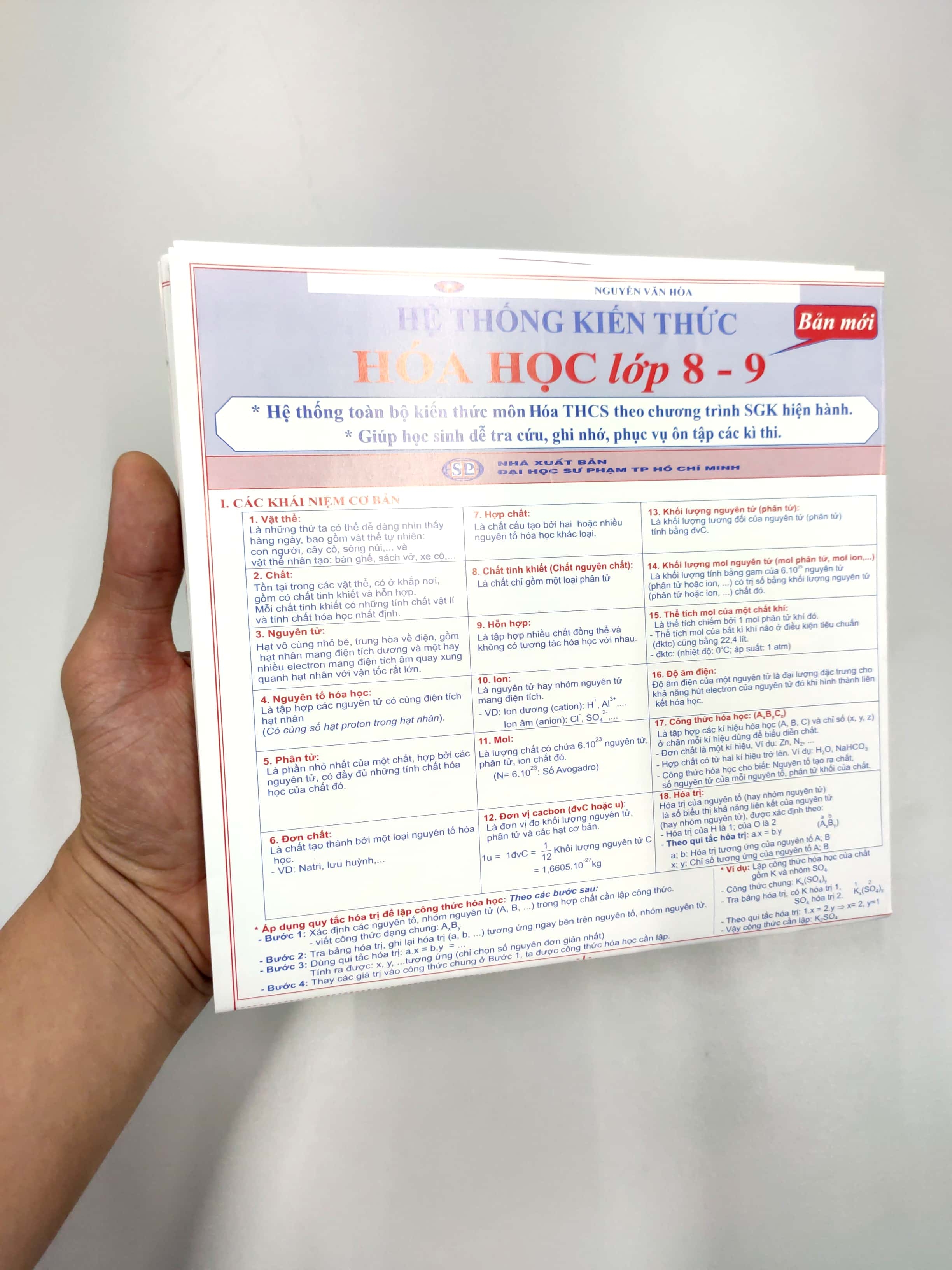 hệ thống kiến thức hóa học 8-9 - Ảnh 4