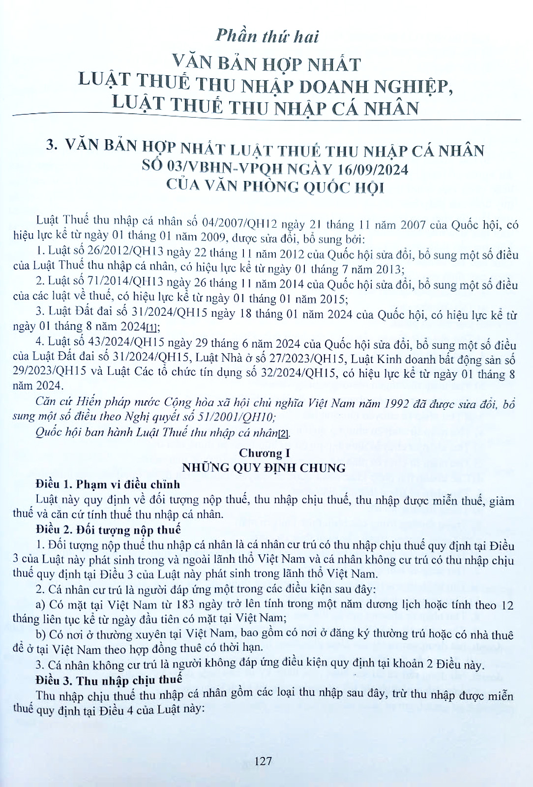 hệ thống toàn văn các luật thuế, công tác thanh tra, xử phạt vi phạm hành chính về thuế, hóa đơn đối với doanh nghiệp, hộ kinh doanh, cá nhân - Ảnh 2