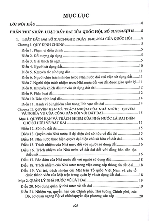 hệ thống toàn văn luật đất đai, luật nhà ở, luật kinh doanh bất động sản (sửa đổi, bổ sung) và các văn bản hướng dẫn thi hành về giá đất, bồi thường, hỗ trợ, tái định cư khi nhà nước thu hồi đất - Ảnh 3