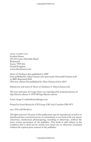 heart of darkness and the complete congo diary (alma classics evergreens) - Ảnh 5