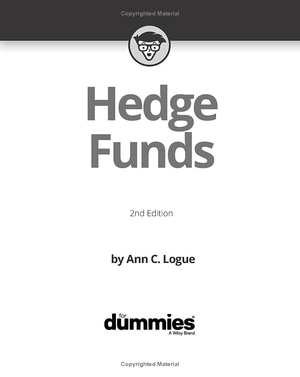 hedge funds for dummies 2nd edition - Ảnh 4