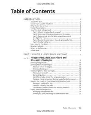 hedge funds for dummies 2nd edition - Ảnh 7