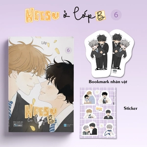 heesu ở lớp b - tập 6 - tặng kèm bookmark bồi cứng + sticker - Ảnh 2