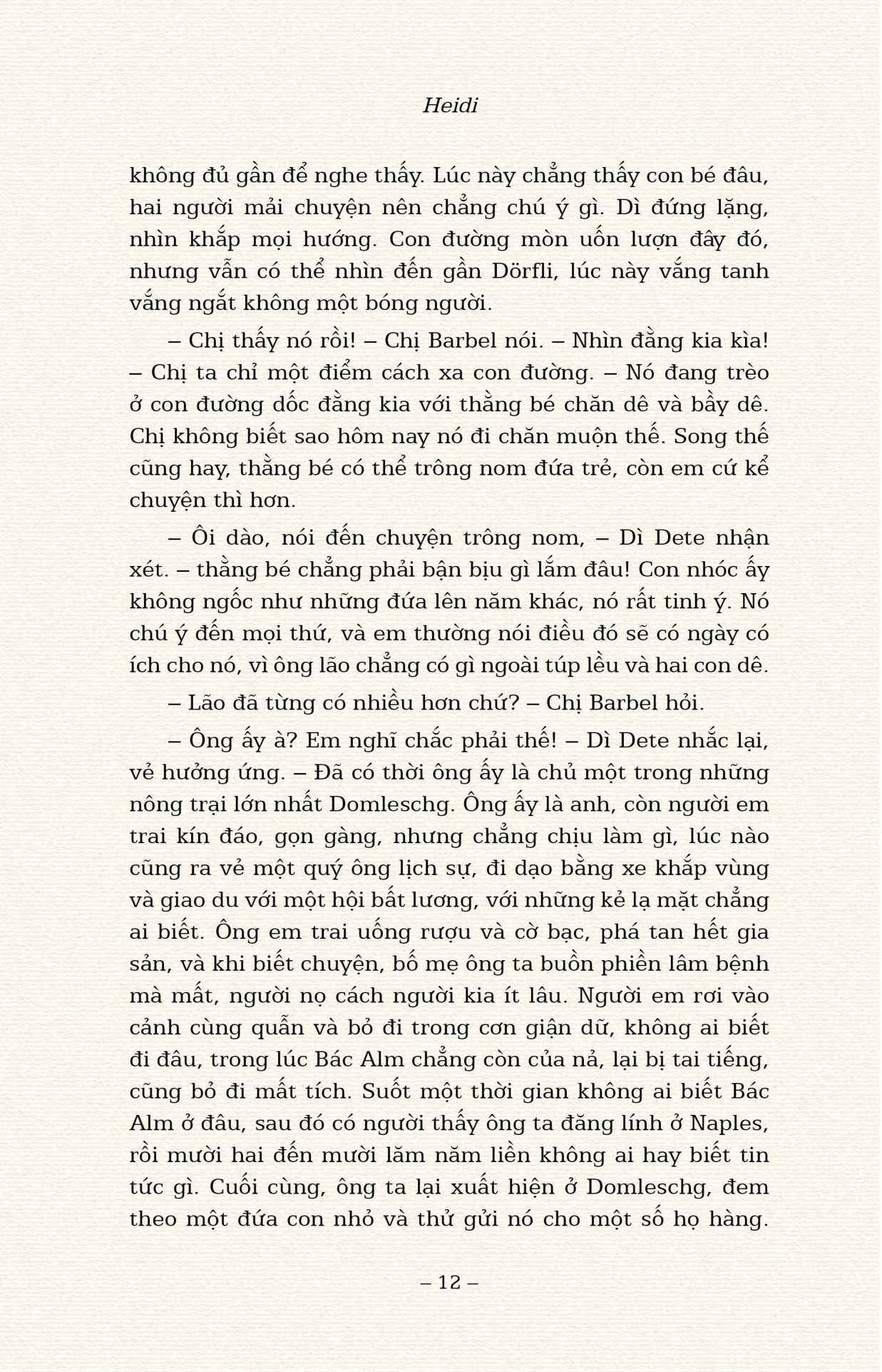 heidi - bìa cứng (tái bản 2023) - Ảnh 12