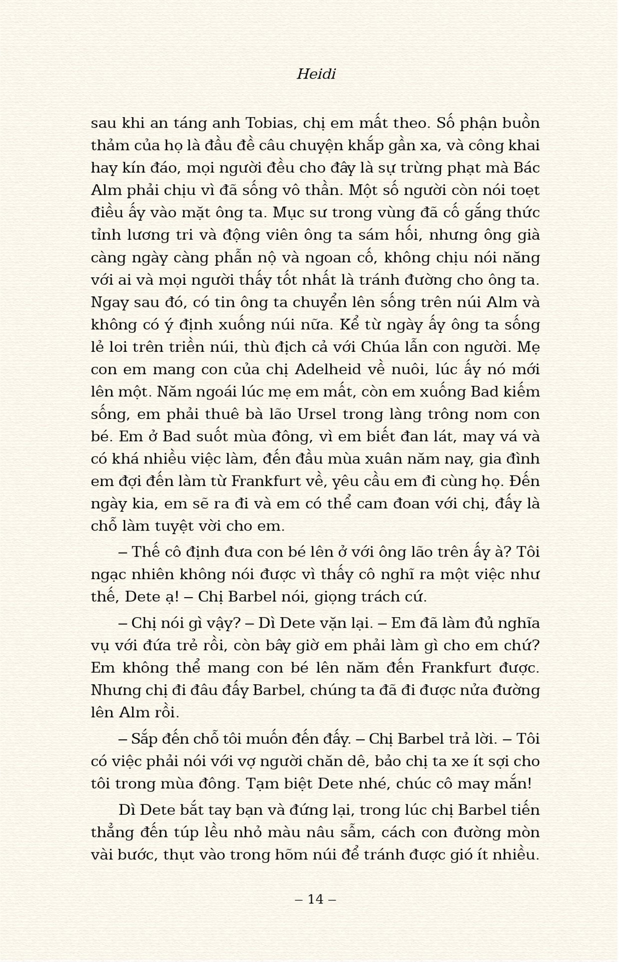 heidi - bìa cứng (tái bản 2023) - Ảnh 14