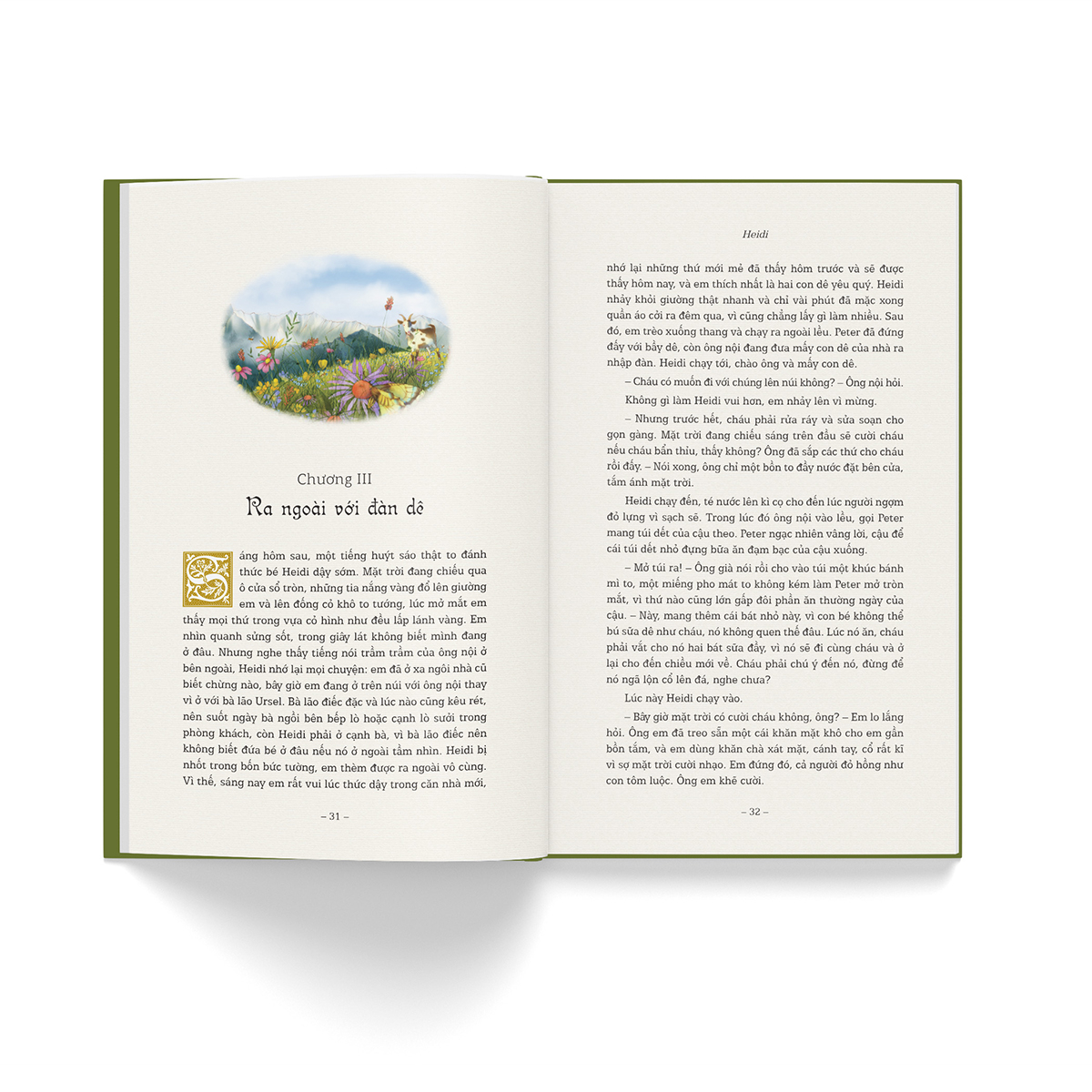 heidi - bìa cứng (tái bản 2023) - Ảnh 4