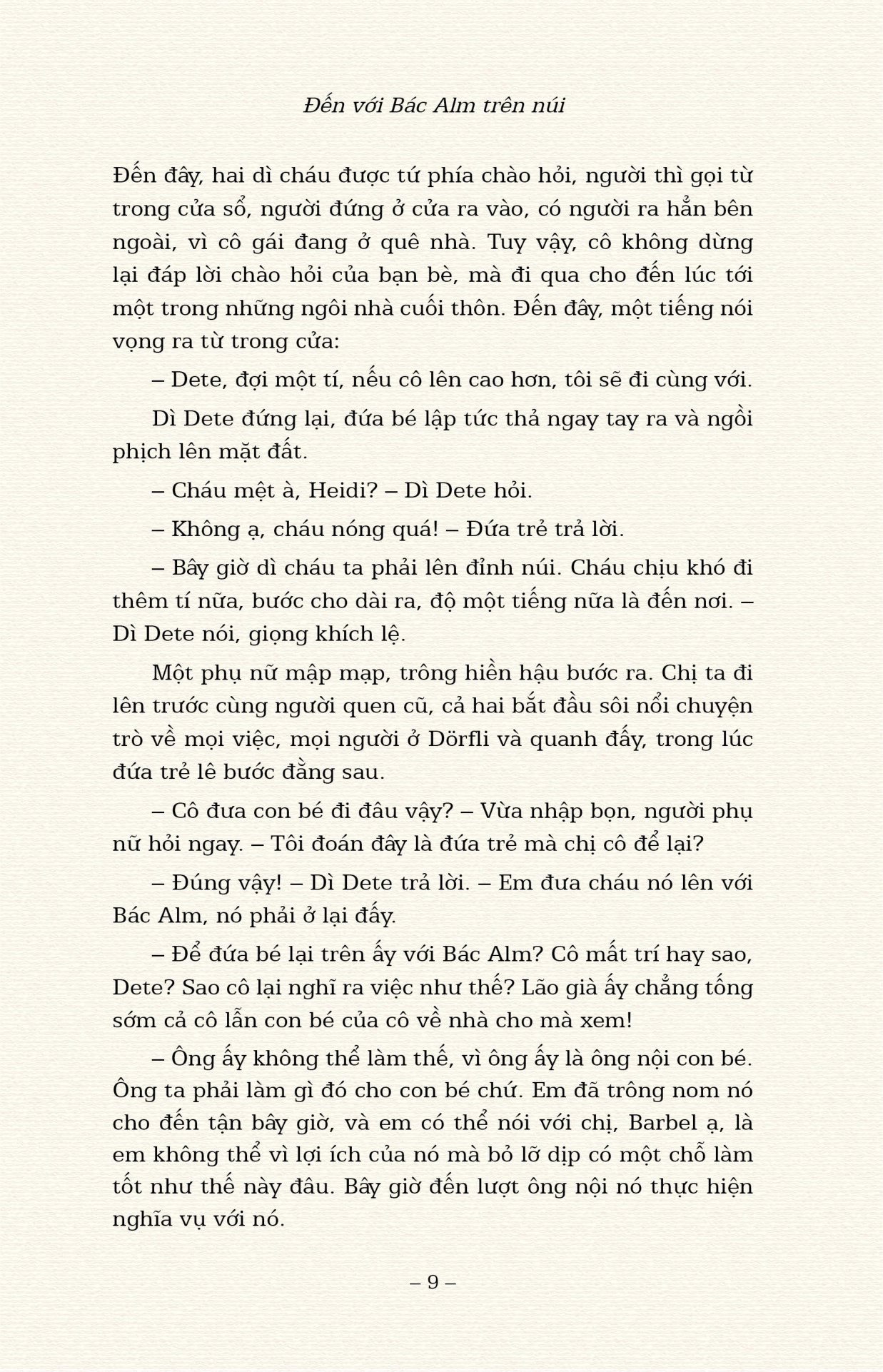 heidi - bìa cứng (tái bản 2023) - Ảnh 9