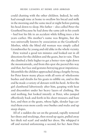 heidi: her early lessons and travels (alma junior classics) - Ảnh 16