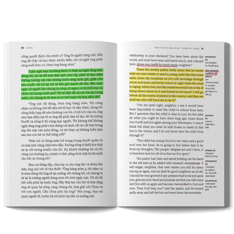 heidi - song ngữ việt-anh - Ảnh 3