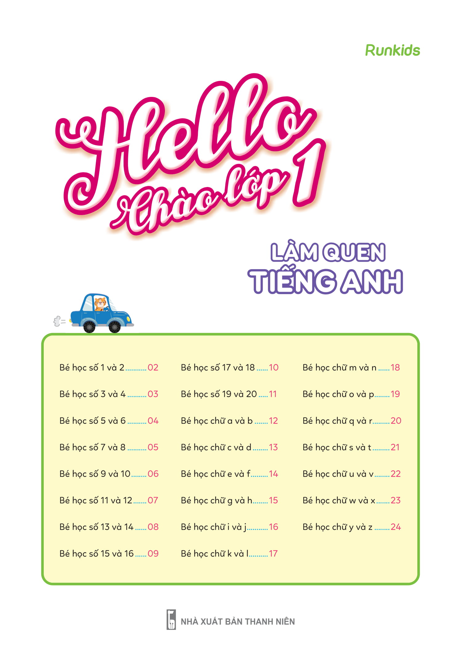 hello chào lớp 1 - làm quen tiếng anh - Ảnh 2