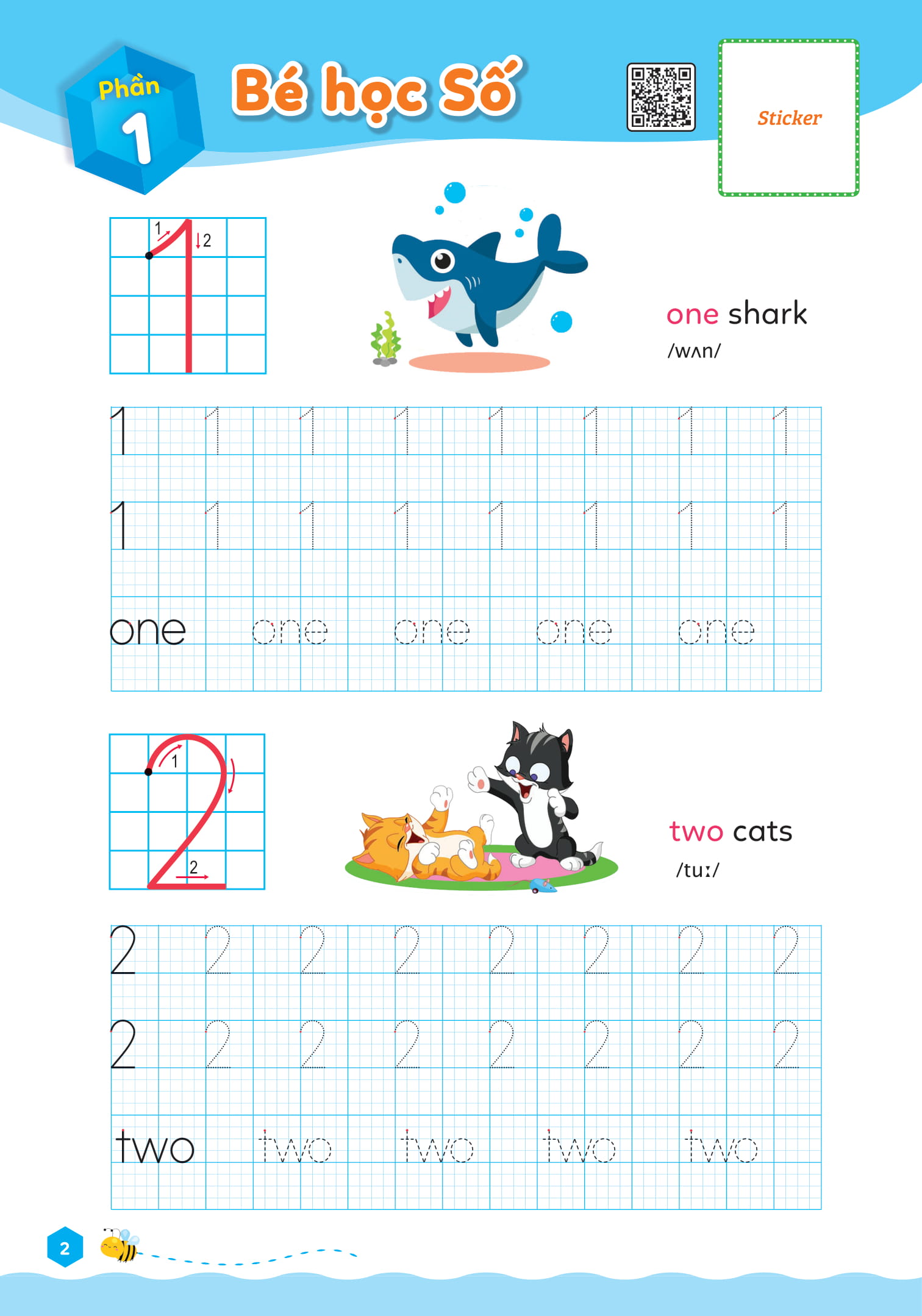 hello chào lớp 1 - làm quen tiếng anh - Ảnh 3